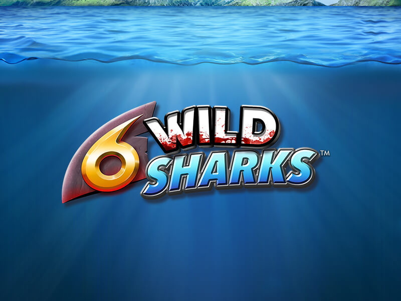 6 Wild Sharks - Slot de alta volatilidade com tema de oceano no 3f casino