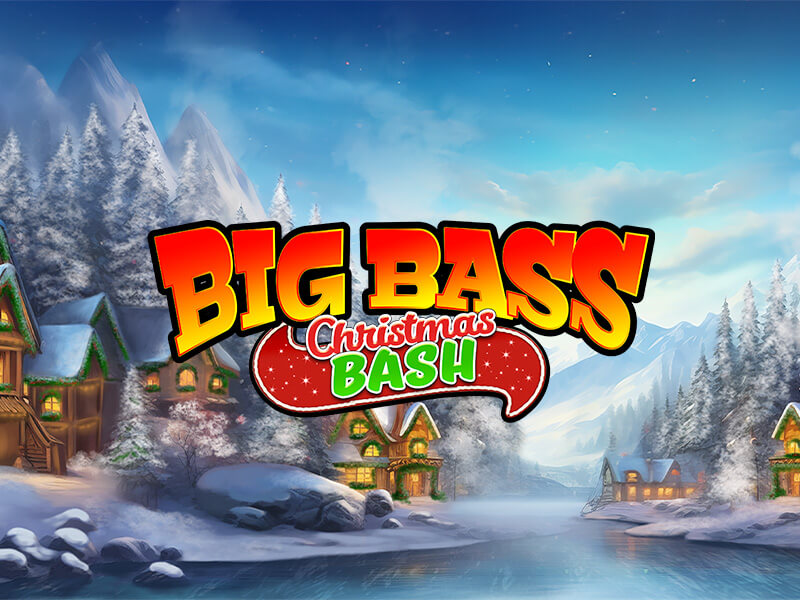 Big Bass Christmas Bash - Slot em promoção no 3f Cassino com RTP de 96.71% e multiplicador de até 5,000x