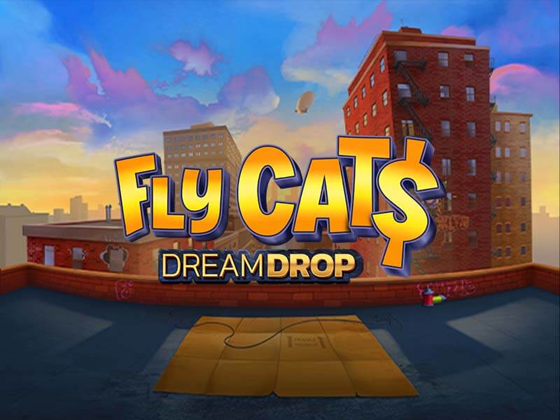 Fly Cats Dream Drop - Slot com Jackpot Progressivo